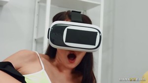 Katy Rose mistakes Angelo Godshack's cock for her dildo